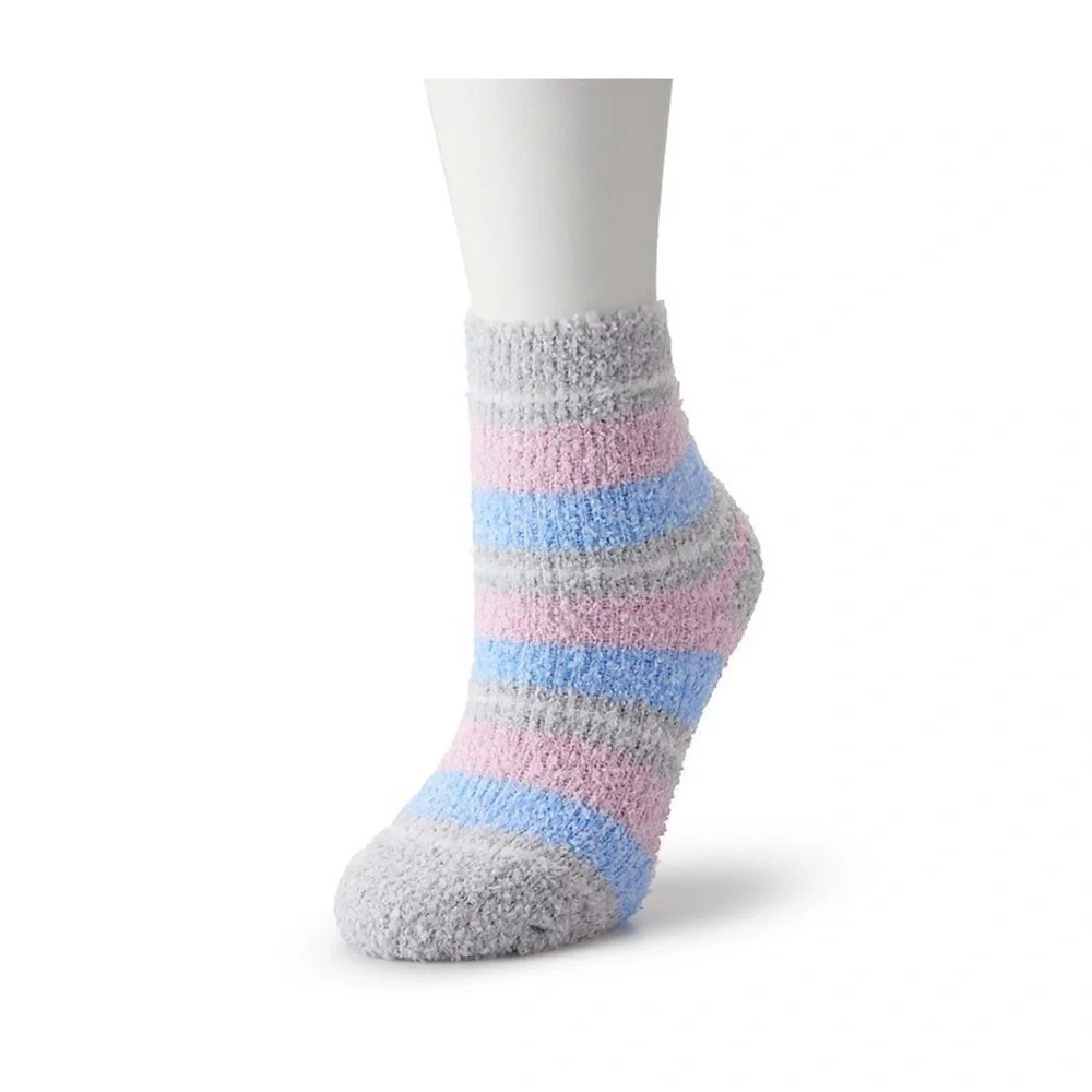2 Pair SHINE Cozy Comfortable Crew Socks